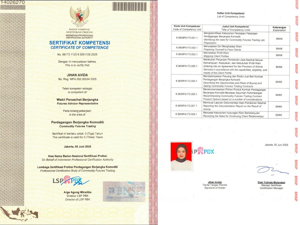 Sertifikasi Kompetensi dari LSP PBK